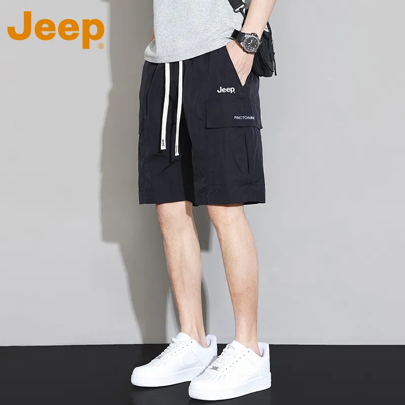 Jeep Outdoor Casual Shorts Unisex-4