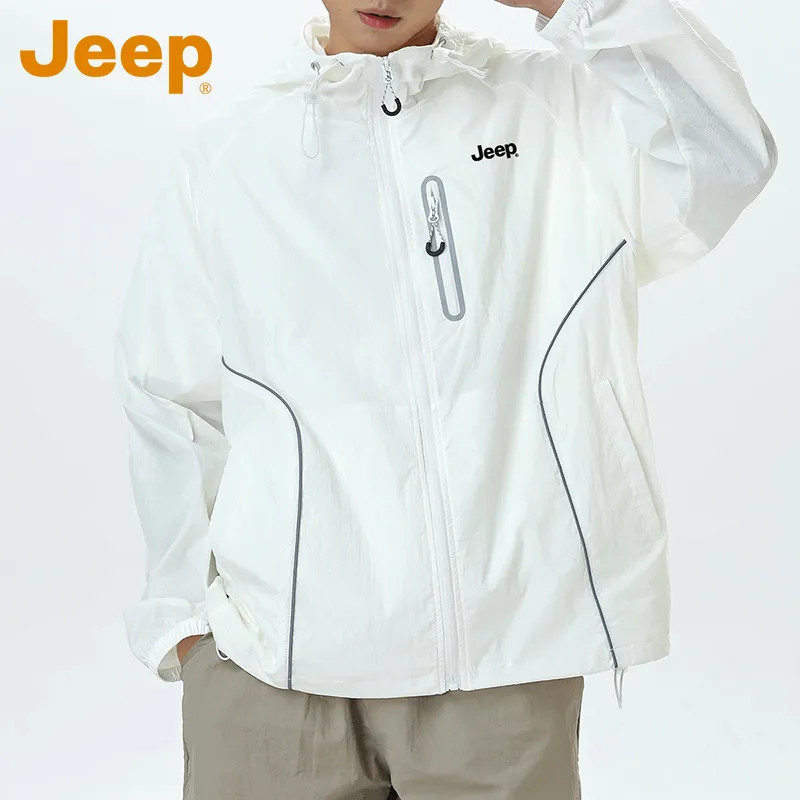 Jeep Super Light UV Protection Sun Protection Clothing Unisex-2