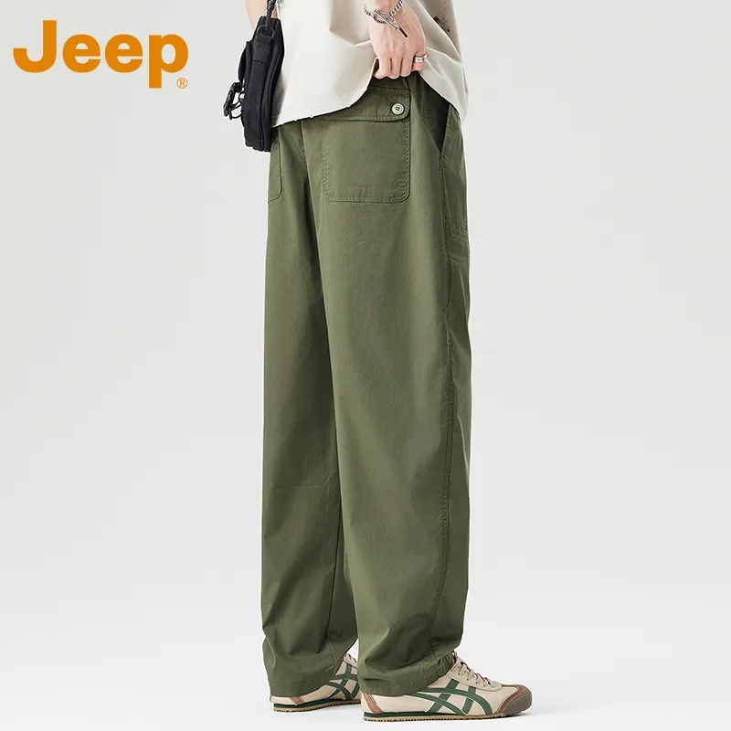 Jeep Outdoor Casual Pants Unisex-13