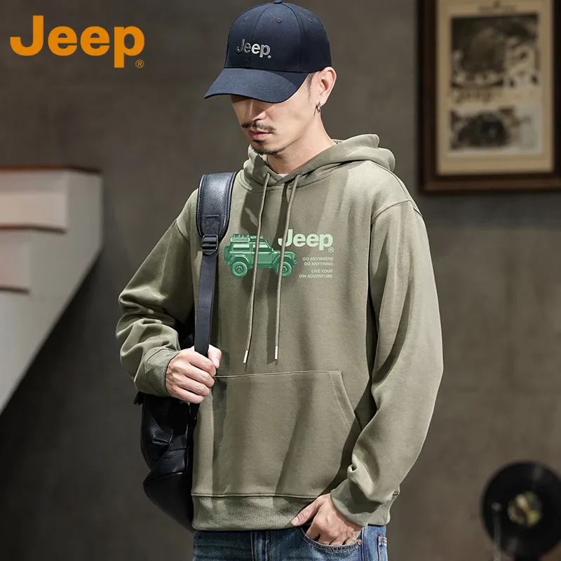 Jeep Outdoor Casual Sweatshirt Unisex-7