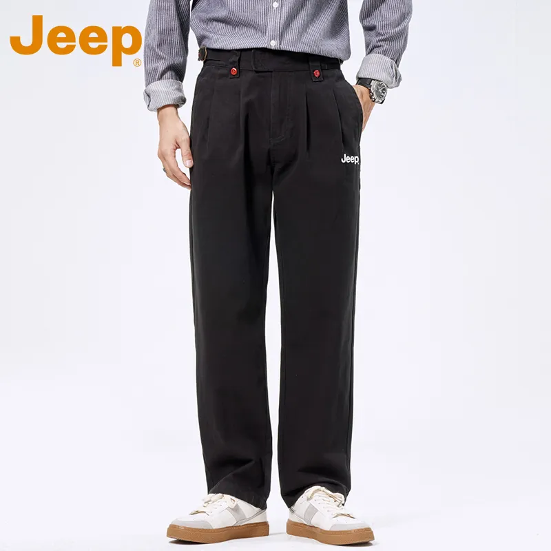 Jeep Fashion Sports Collection Casual Pants Unisex-10