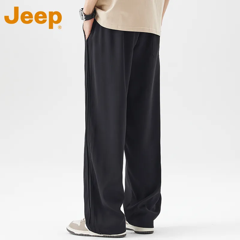 Jeep Fashion Sports Collection Casual Pants Unisex-4