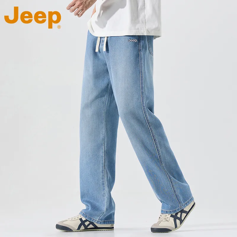 Jeep Fashion Sports Collection Jeans Men's-4