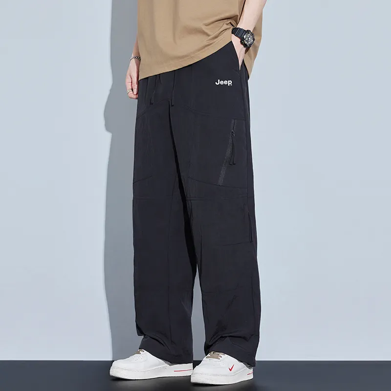 Jeep Fashion Sports Collection Casual Pants Unisex-3