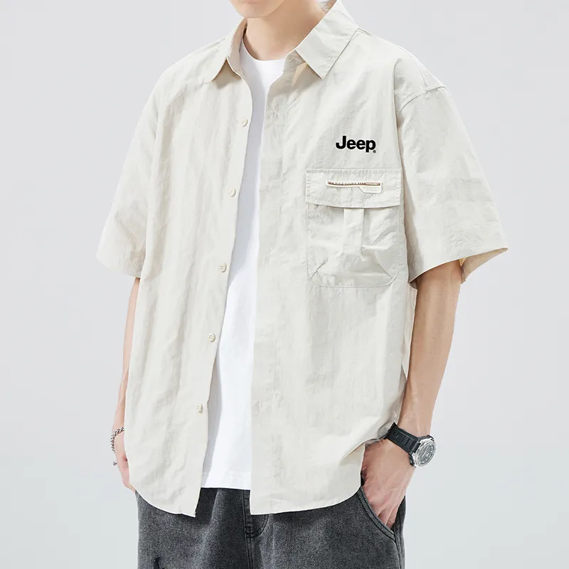 Jeep Fashion Sports Collection Shirt Unisex-3