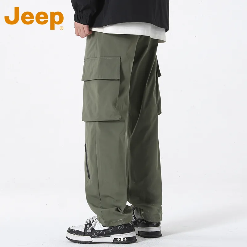 Jeep Outdoor Casual Pants Unisex-19