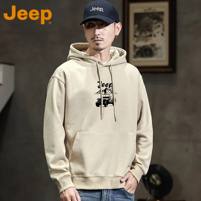 Jeep Outdoor Casual Sweatshirt Unisex-22