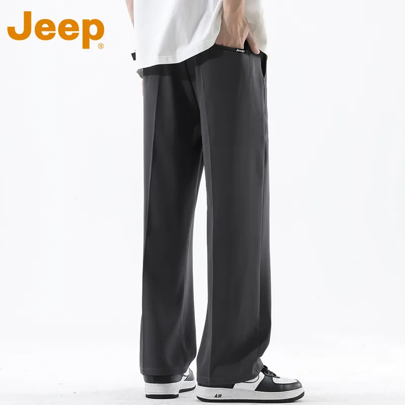 Jeep Fashion Sports Collection Casual Pants Unisex-11