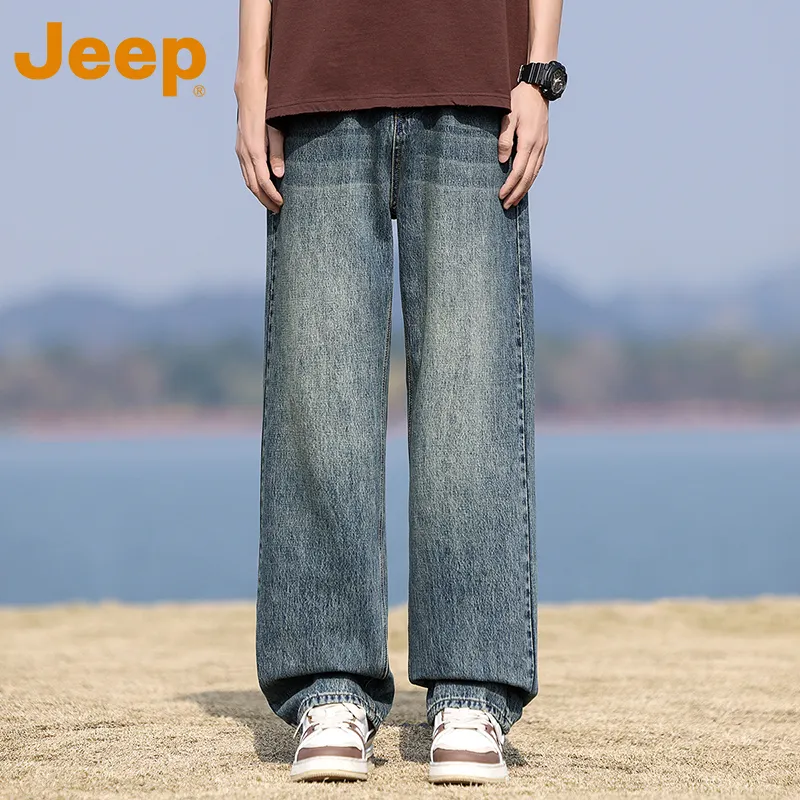 Jeep Fashion Sports Collection Jeans Unisex-28