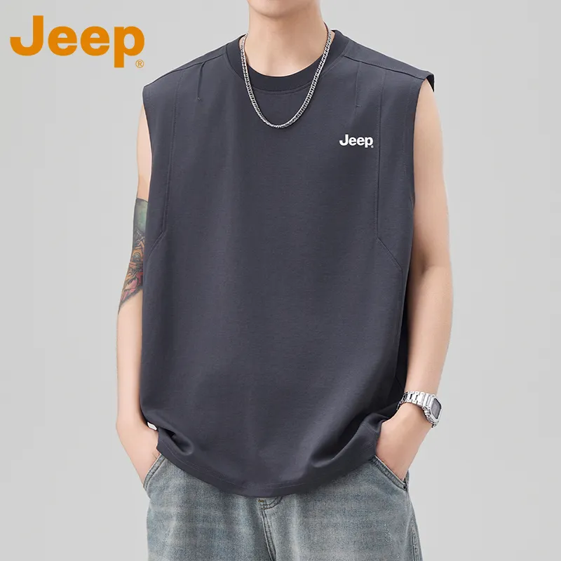 Jeep Fashion Sports Collection Tank Top Unisex-16