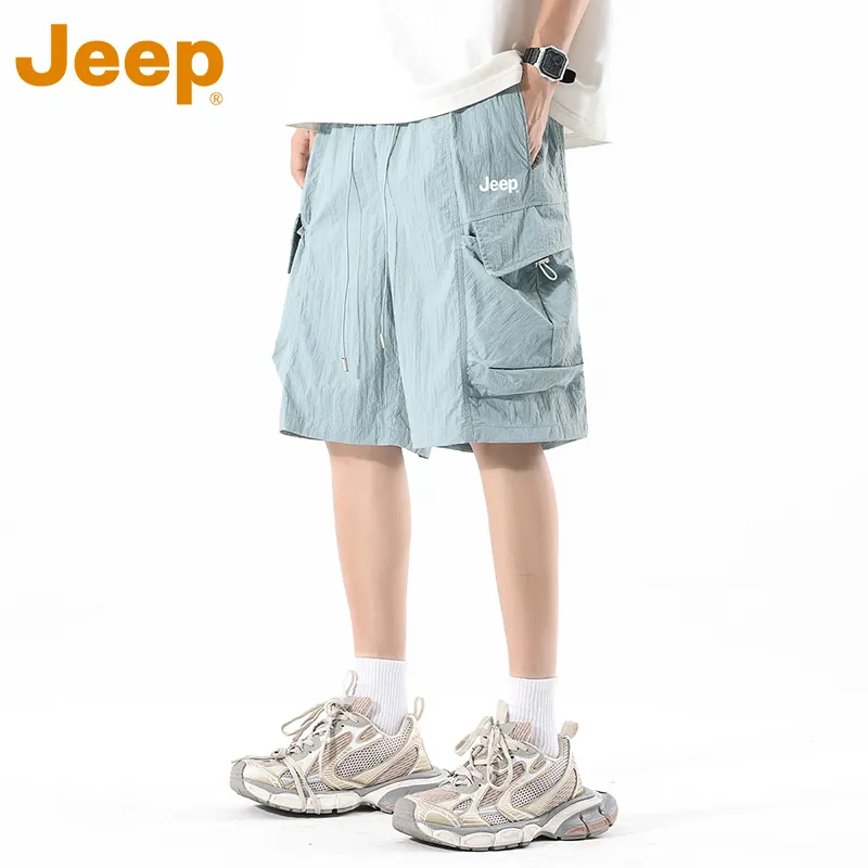 Jeep Outdoor Casual Shorts Men's-12