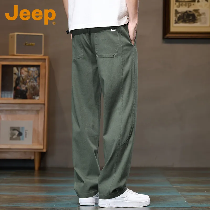 Jeep Outdoor Casual Pants Unisex-17