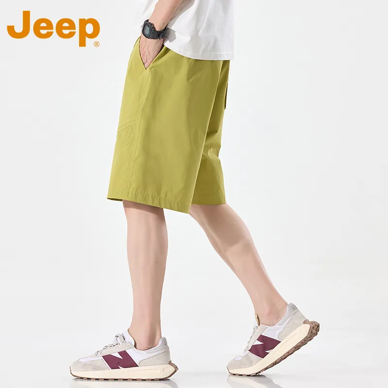 Jeep Fashion Sports Collection Casual Shorts Men's-10