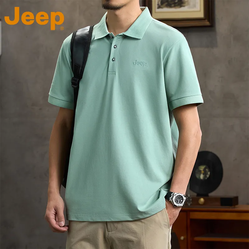 Jeep Sports & Outdoors Polo Shirt Men's-11