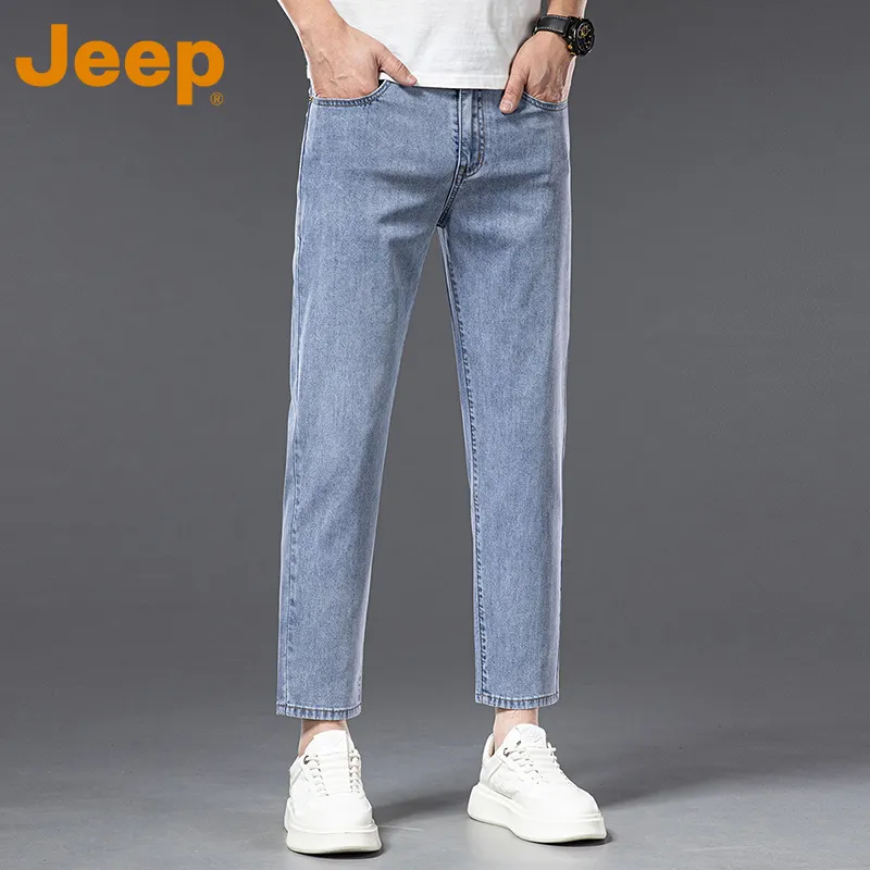 Jeep Fashion Sports Collection Jeans Men's-4