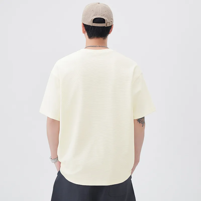 Jeep Fashion Sports Collection T Shirt Men's Apricot-4