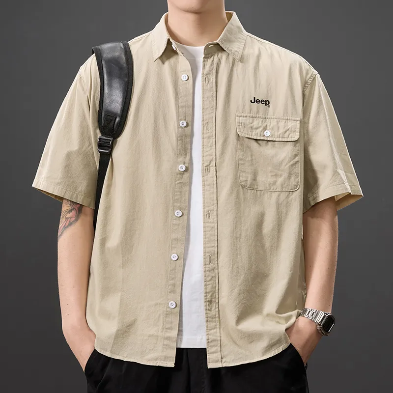 Jeep Outdoor Casual Shirt Unisex-17