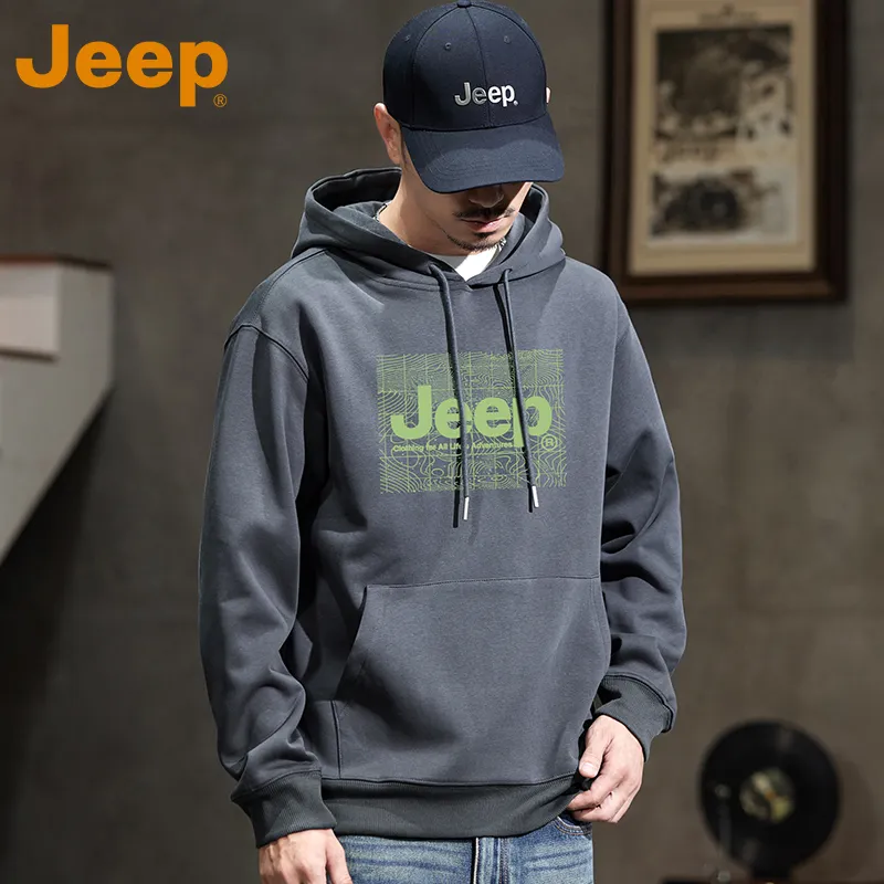 Jeep Fashion Sports Collection Sweatshirt Unisex-19