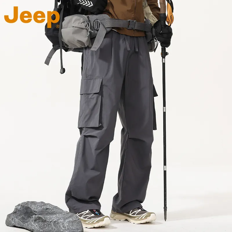 Jeep Outdoor Casual Pants Unisex-5