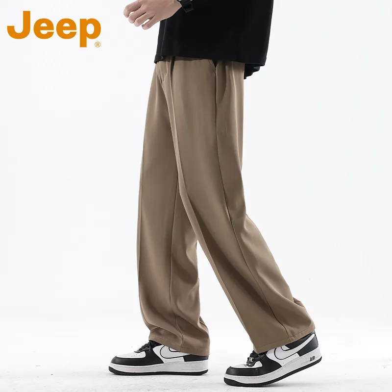 Jeep Fashion Sports Collection Casual Pants Unisex-16