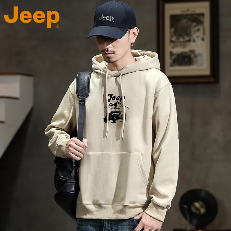 Jeep Outdoor Casual Sweatshirt Unisex-23