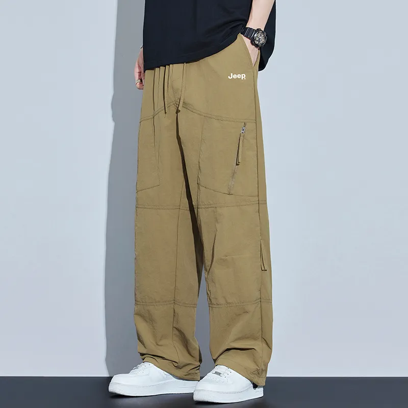 Jeep Fashion Sports Collection Casual Pants Unisex-7