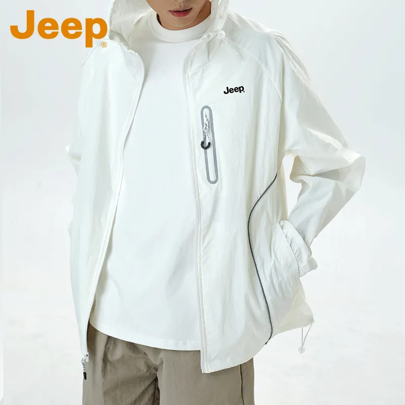 Jeep Super Light UV Protection Sun Protection Clothing Unisex-4