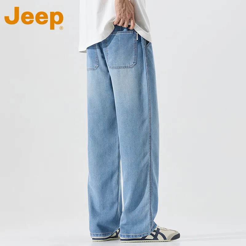 Jeep Fashion Sports Collection Jeans Men's-5