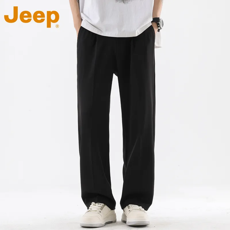 Jeep Fashion Sports Collection Casual Pants Unisex-2