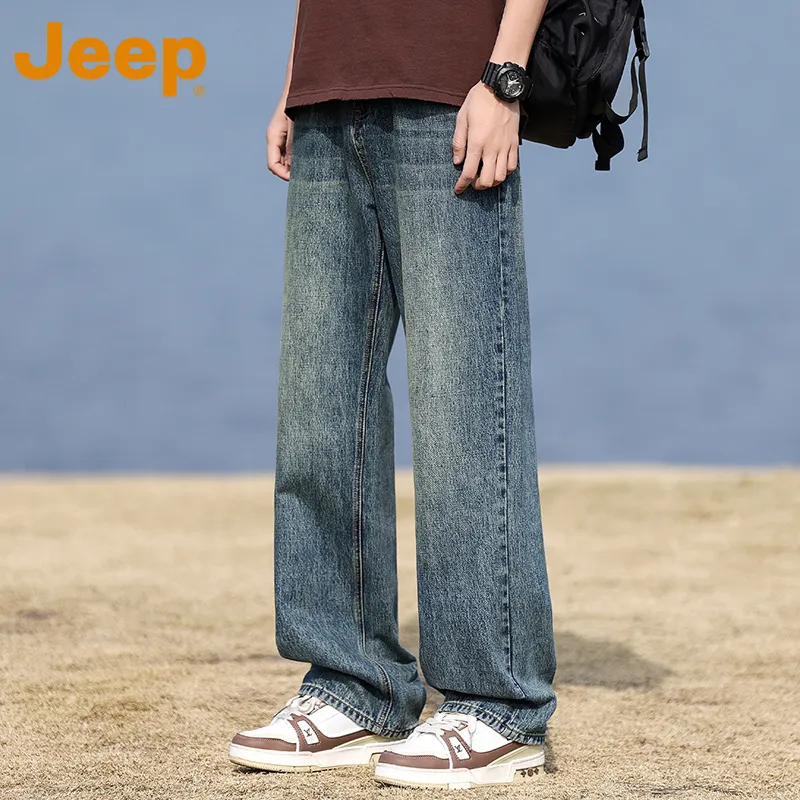 Jeep Fashion Sports Collection Jeans Unisex-26