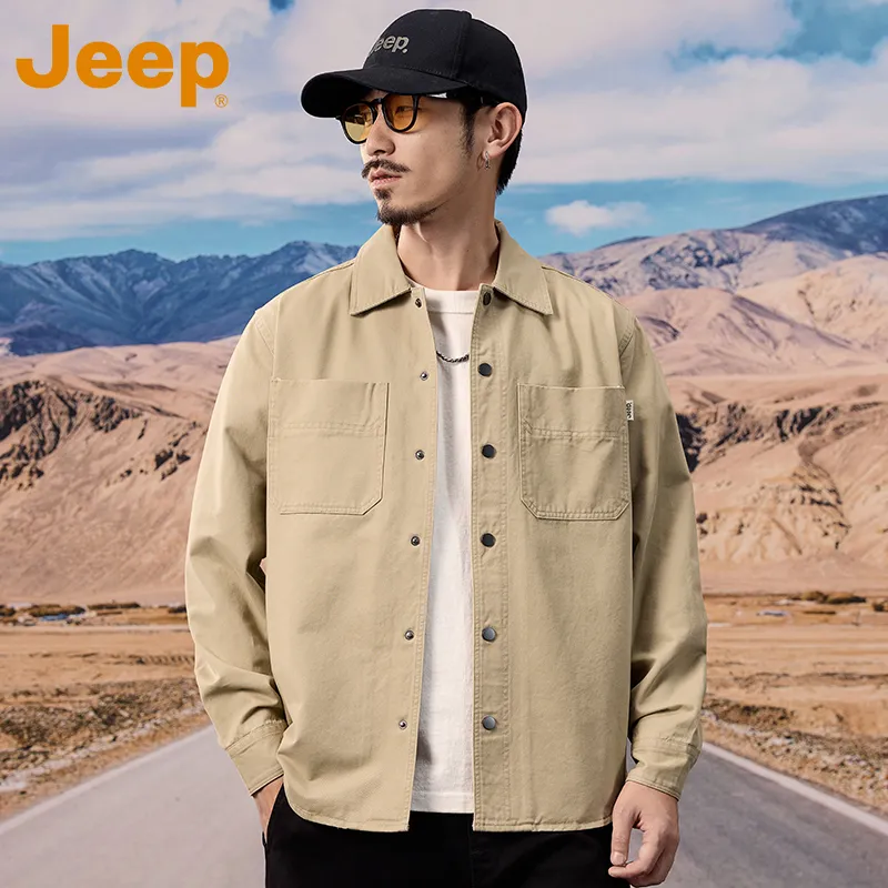 Jeep Outdoor Casual Shirt Unisex-1