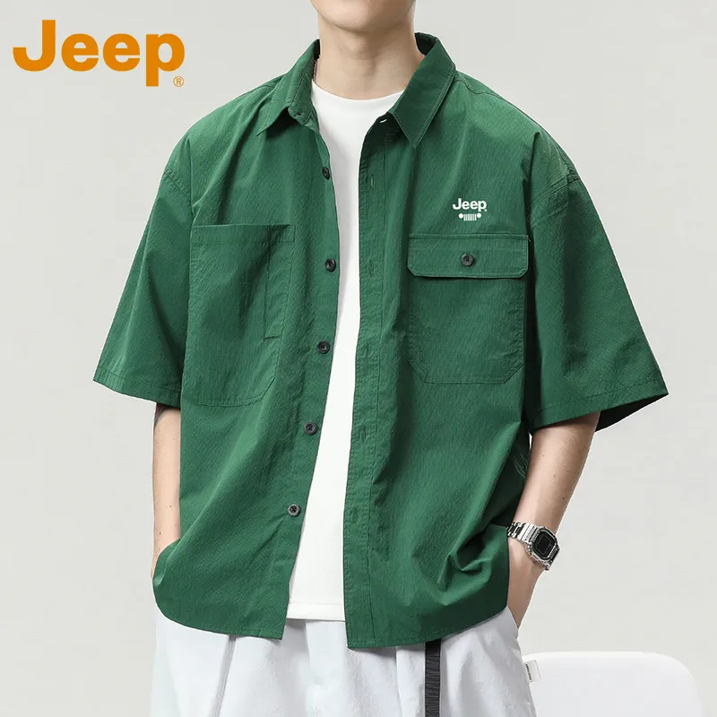 Jeep Fashion Sports Collection Shirt Unisex-4