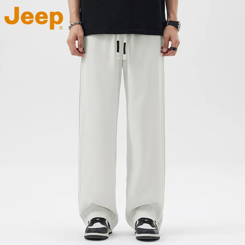 Jeep Fashion Sports Collection Casual Pants Unisex-9