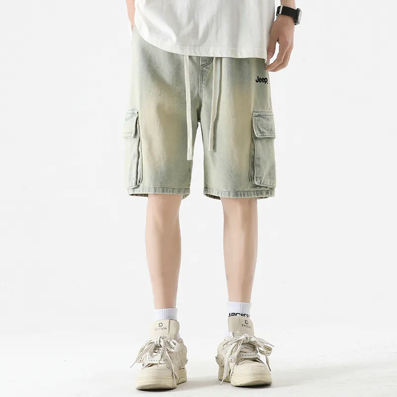 Jeep Leisure Collection Denim Shorts Unisex-2