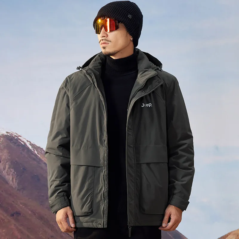 Jeep Puffer Jackets Unisex-14