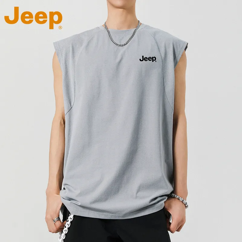 Jeep Fashion Sports Collection Tank Top Men's-18