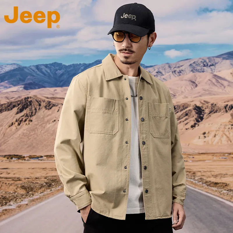Jeep Outdoor Casual Shirt Unisex-2