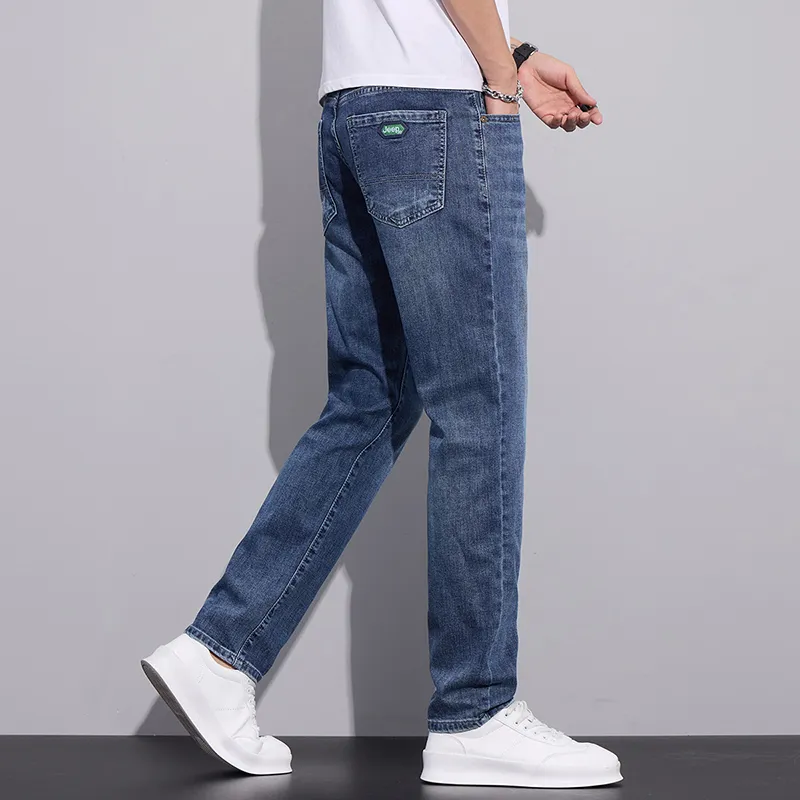 Jeep Fashion Sports Collection Jeans Unisex Blue-2