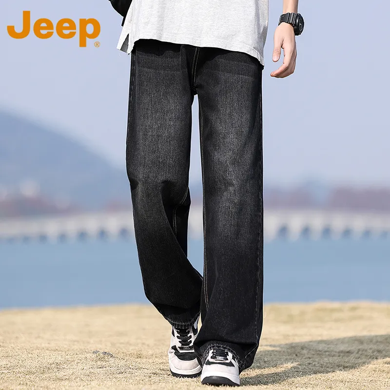 Jeep Fashion Sports Collection Jeans Unisex-34