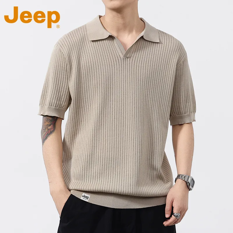 Jeep Sports & Outdoors Polo Shirt Men's-17