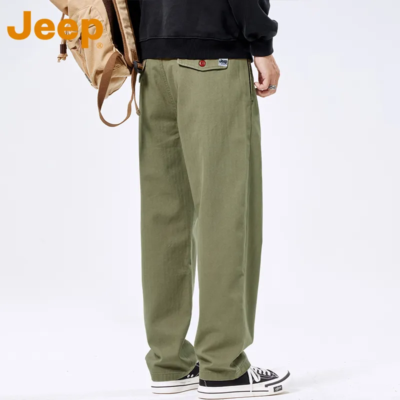 Jeep Fashion Sports Collection Casual Pants Unisex-2