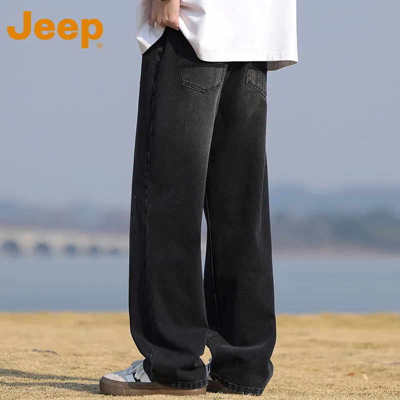 Jeep Fashion Sports Collection Jeans Unisex-12