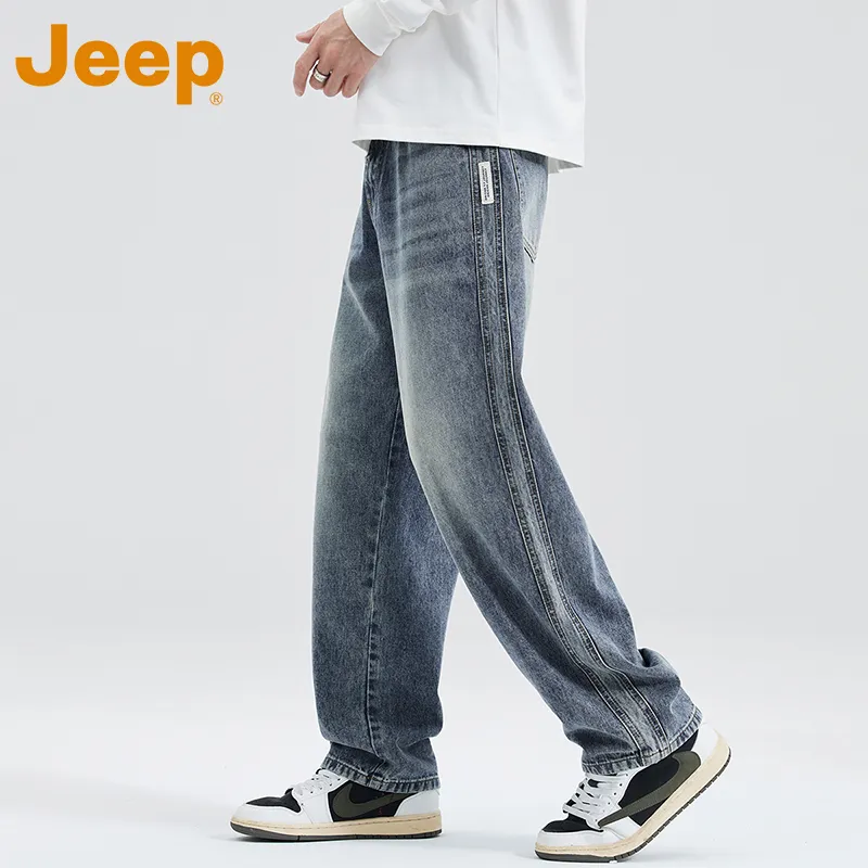 Jeep Fashion Sports Collection Jeans Men's-6