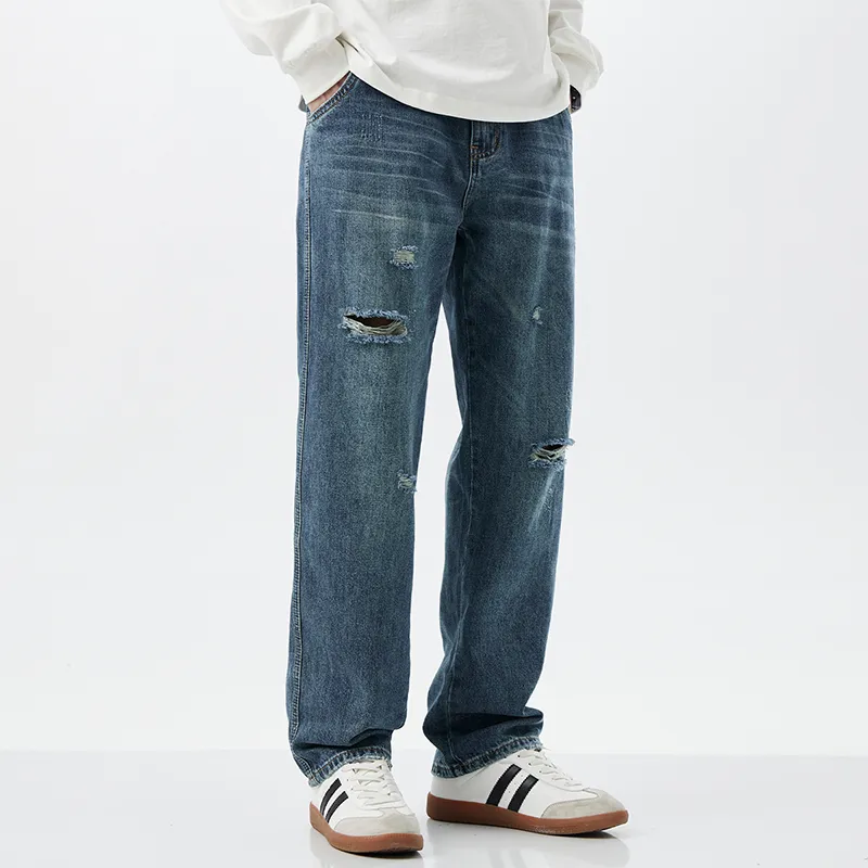 Jeep Fashion Sports Collection Jeans Unisex Blue-3