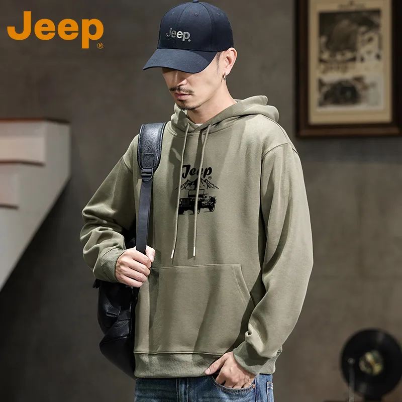 Jeep Outdoor Casual Sweatshirt Unisex-13