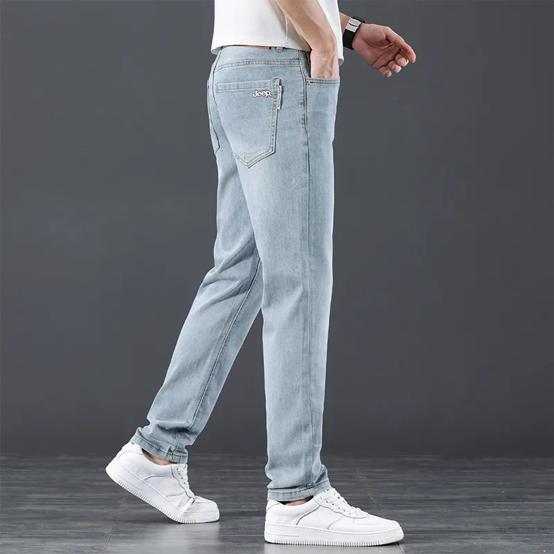 Jeep Jeans Men Glacier Blue-5
