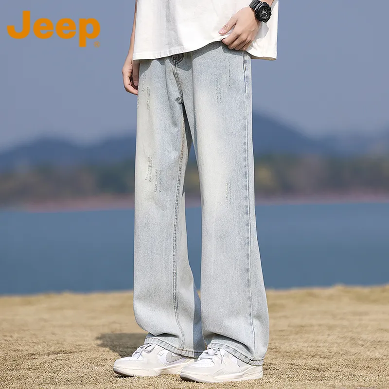 Jeep Fashion Sports Collection Jeans Unisex-18