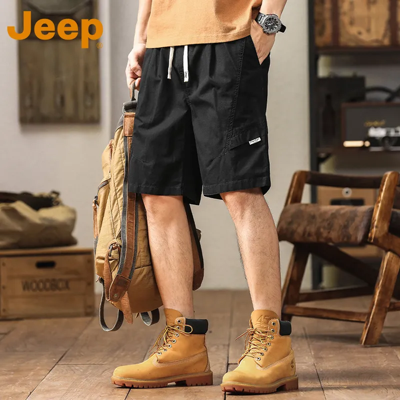 Jeep Outdoor Casual Shorts Men's-6
