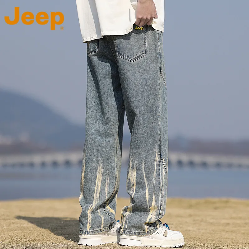 Jeep Fashion Sports Collection Jeans Unisex-10