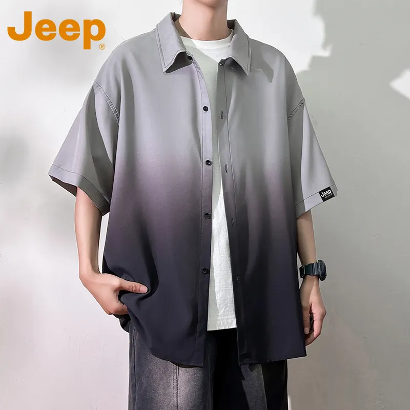 Jeep Outdoor Casual Shirt Unisex-17
